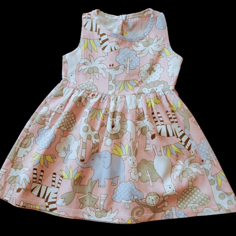 NEW Sweet Sleeveless Lightweight Cotton Summer Dress READ DESCRIPTION